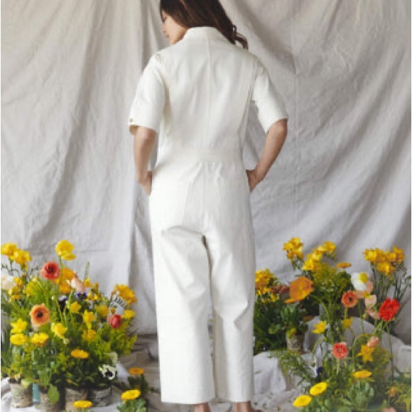 Christy Dawn White Jumpsuit - Penny Jumpsuit Size Small. Brand New - Picture 7 of 7